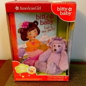 American Girl Bitty Baby Hedgehog & Book
